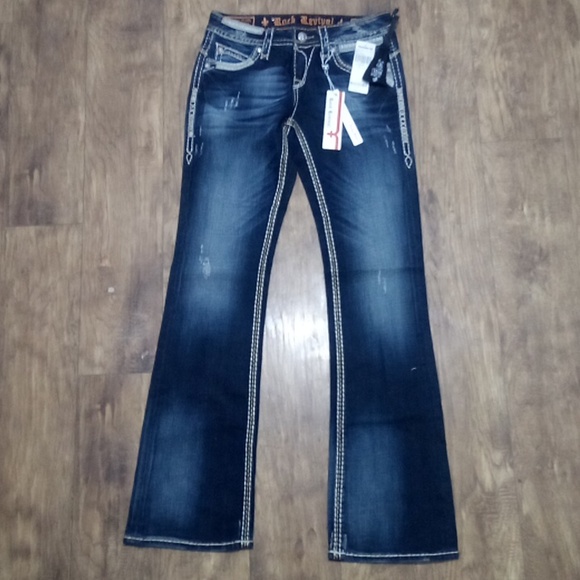 Rock Revival Denim - Rock Revival Women's 26 Roza Easy boot Embellished NWT